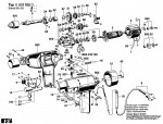 Bosch 0 601 105 901  Drill 110 V / Eu Spare Parts